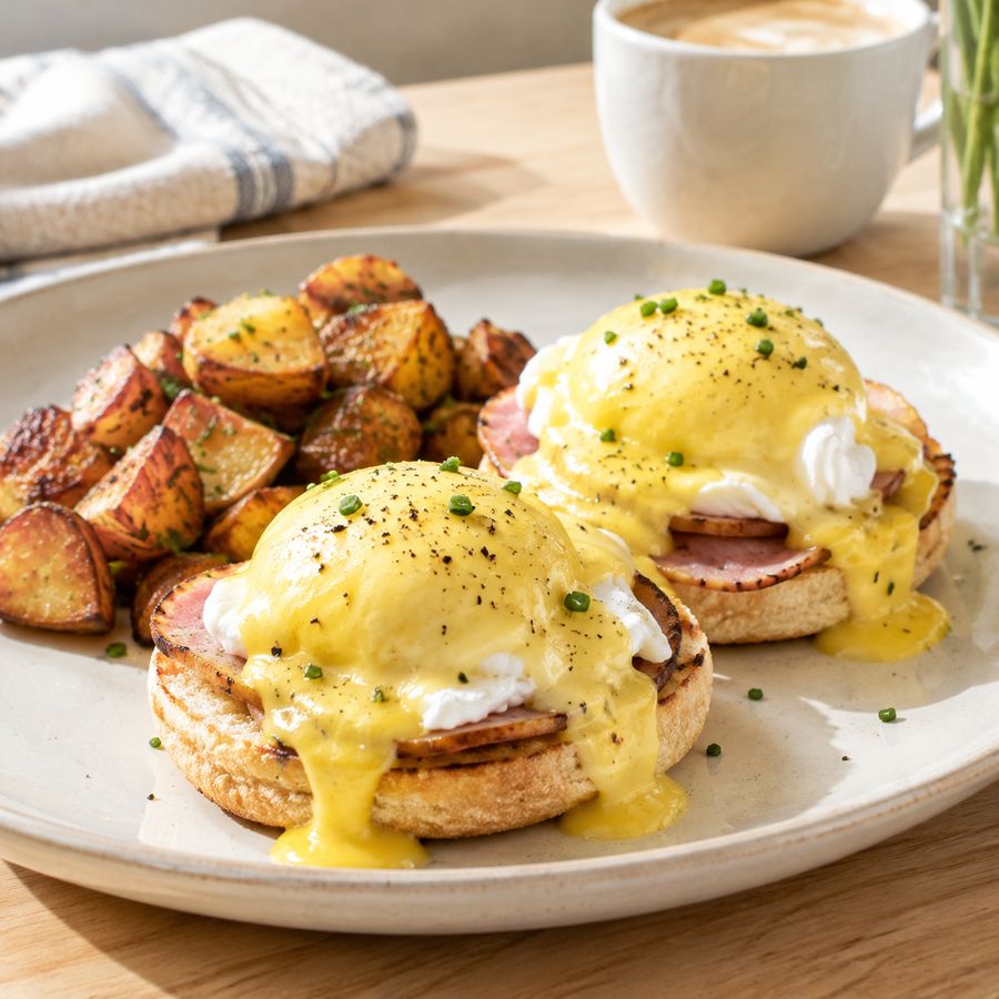 Huevos benedictinos