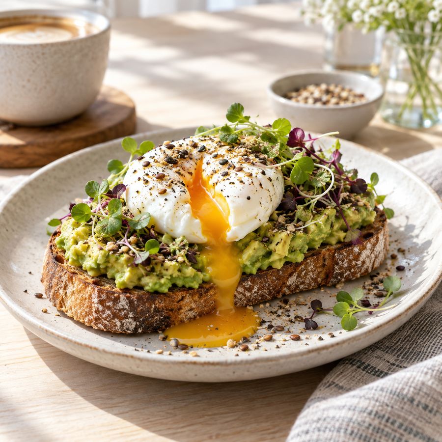 Tostada de palta